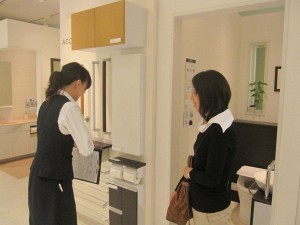 ショールーム訪問