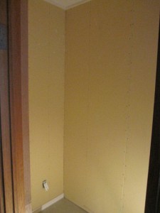 洗面下地～トイレPB打ち