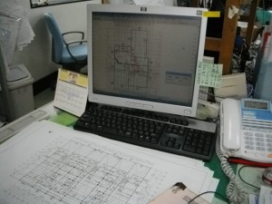 2×4住宅、岡崎市の現場2