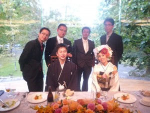 友よ、末永くお幸せに!!