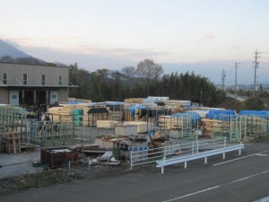 ツーバイフォーパネルがいっぱい