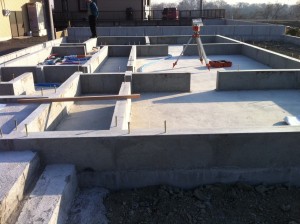 K様邸基礎工事終了しました。