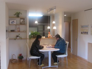 『あけまして、おめでとうございます。』　黒川東展示場より