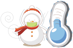 寒波が来るー！