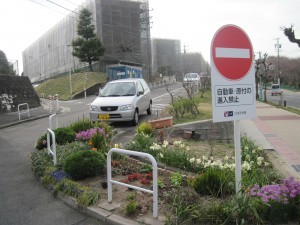 ４月になります。改修工事の現場も新装します。