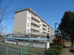 朝倉団地訪問しました｡『水野監理員さん初登場です｡』