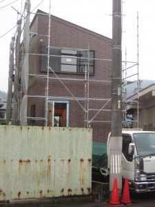 スリムステージ18型、建方から