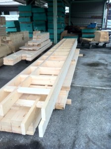 ケラバを組みました！