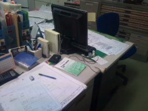 席替えしました