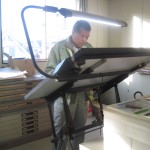 新年　マンションの家具工事搬入、取付け始まりました。