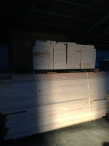 妻壁、天井のカット