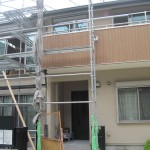 二世帯へのリフォームをしております。