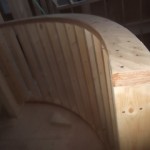 ツーバイフォーＲカベ（アールパネル）アーチ作り