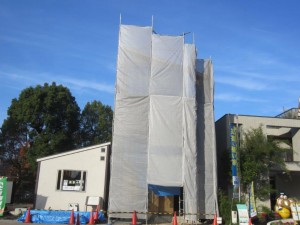 黒川展示場建替中…