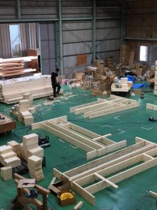 2×4パネルの製作